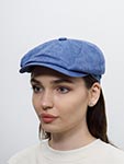 Кепка STETSON арт. 6843101 HATTERAS LINEN (синий)
